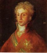 Francisco de Goya Portrait of Luis de Etruria oil